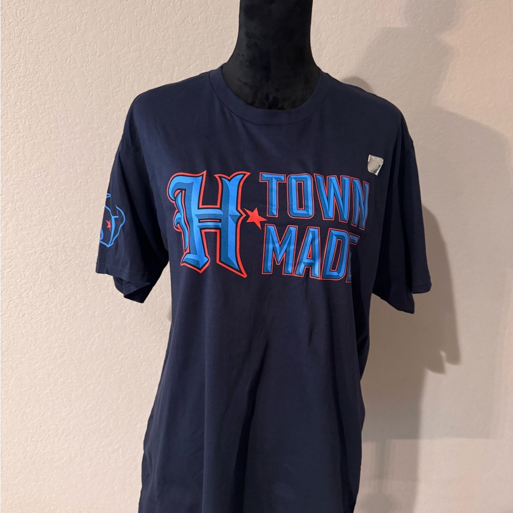 Navy H-Town Made Men's T-Shirt